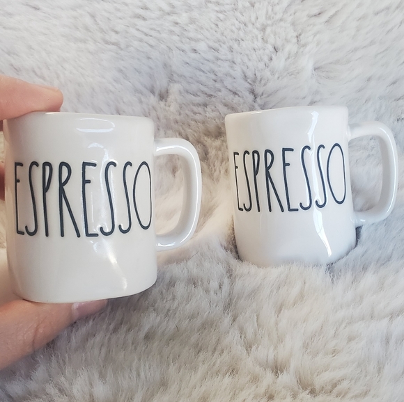 Rae Dunn espresso ceramic mug (4 oz) - Picture 3 of 3